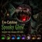 Slickblue; Animated Halloween Man-Eating Plant Decoration with Moving Jaws, Color-Changing LED Mouth, Sound Effects and Tripod Stand for Haunted House; Category:Halloween Animatronics; Image:5